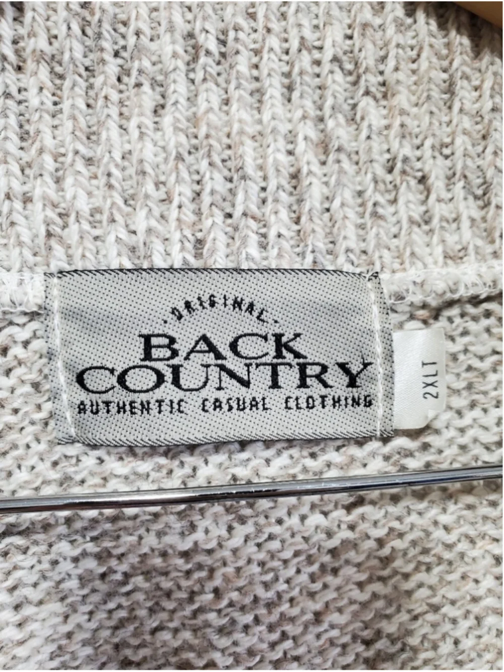 Vintage Men's Shawl Collar Cardigan Sweater 2XLT